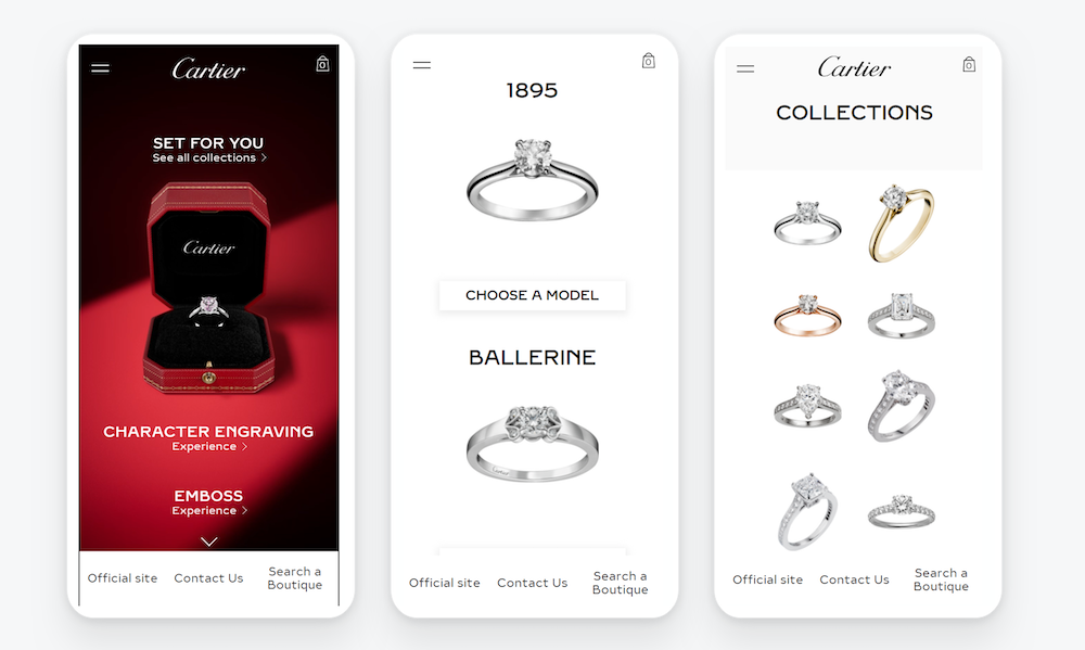 How Cartier improved their digital customer experience